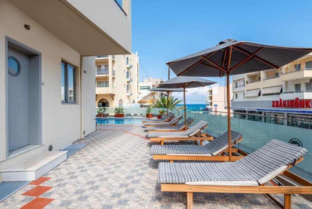 Icarus Suites & Apartments By "Lefkoniko" Rethymno Exteriör bild